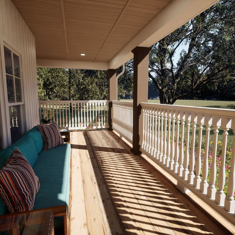 Endurathane 500 Series Winford Baluster, Factory Primed Polyurethane