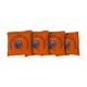 preview thumbnail 1 of 1, Virginia State VSU Trojans Orange Cornhole Bags All-Weather Resin Filled