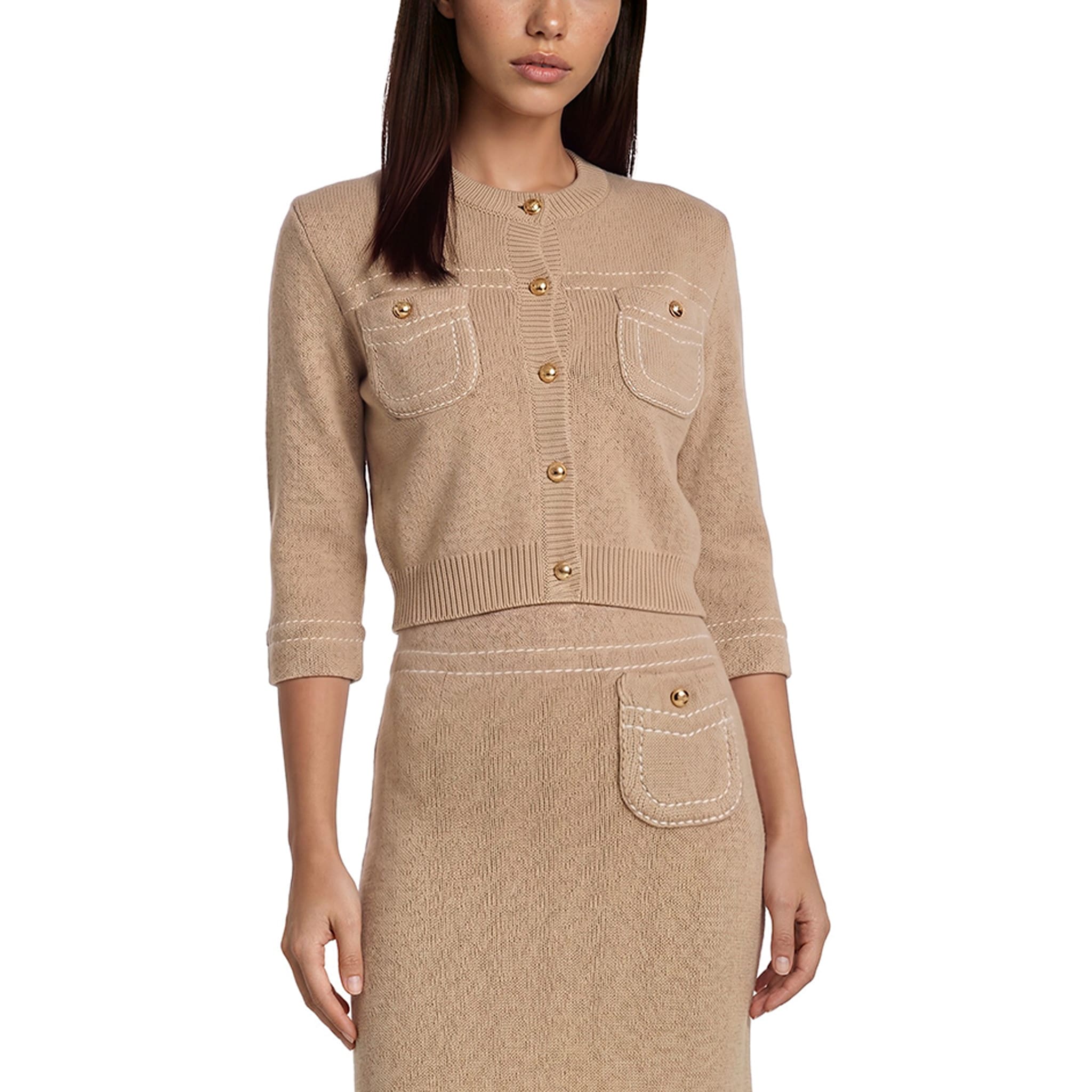 Prada Knitted Cotton Cardigan