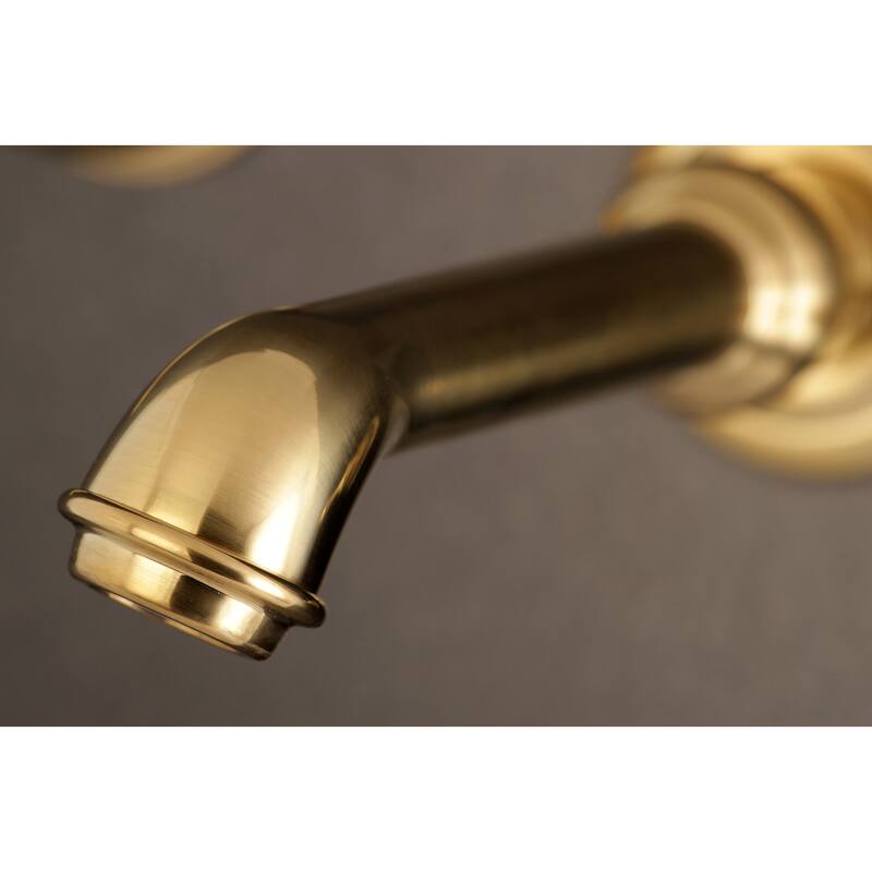 Kingston Brass English Country 3-Hole Wall Mount Roman Tub Faucet