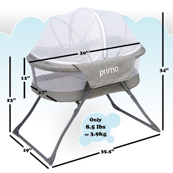 Primo Cocoon Deluxe Folding Travel Bassinet