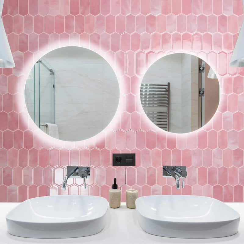 Art3d 10pcs Peel and Stick Backsplash Thickened Wall Tiles, 12''x12'', Cover 10 Sq.Ft.