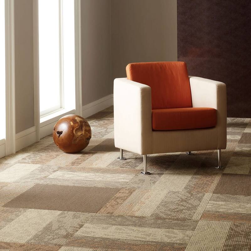 Shaw Philadelphia Commercial Static 24" x 24" Glue Down Carpet Tile -