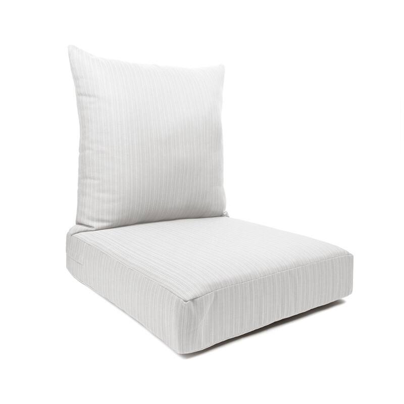 Sherry Kline Island Breeze Deep Seat Cushion 23"x24"x5" Seat & 25"x25" Back Cushion