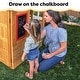 preview thumbnail 10 of 9, KidKraft Modern Outdoor Wooden Playhouse