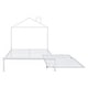 preview thumbnail 6 of 26, Full Size Metal Platform Bed with Twin Size Trundle