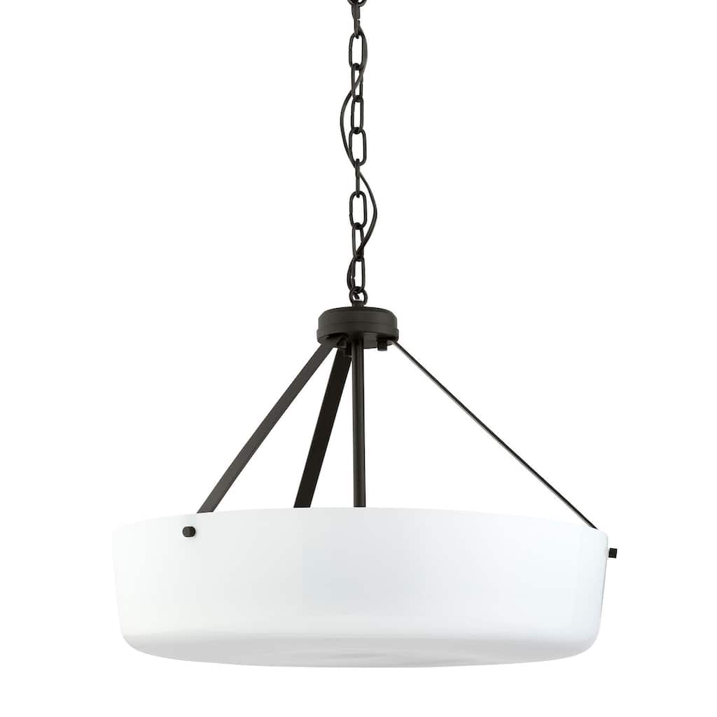 Progress Lighting P500508 Lieon 3 Light 21" Wide Pendant / Converts to