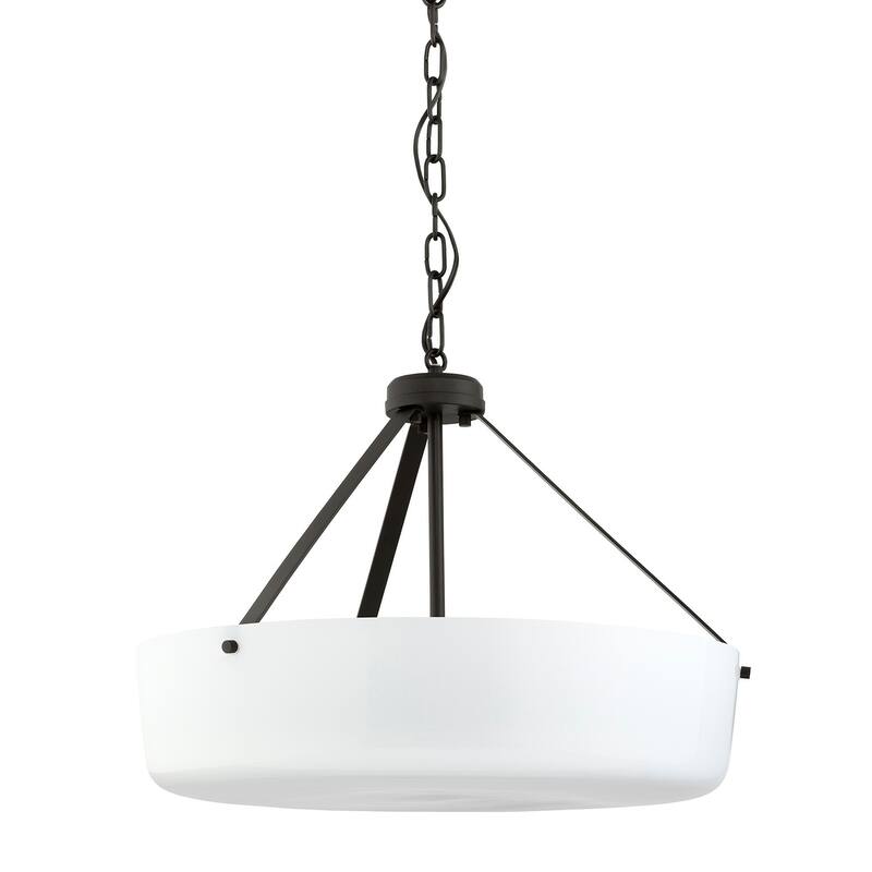 Progress Lighting P500508 Lieon 3 Light 21" Wide Pendant / Converts to - Antique Bronze