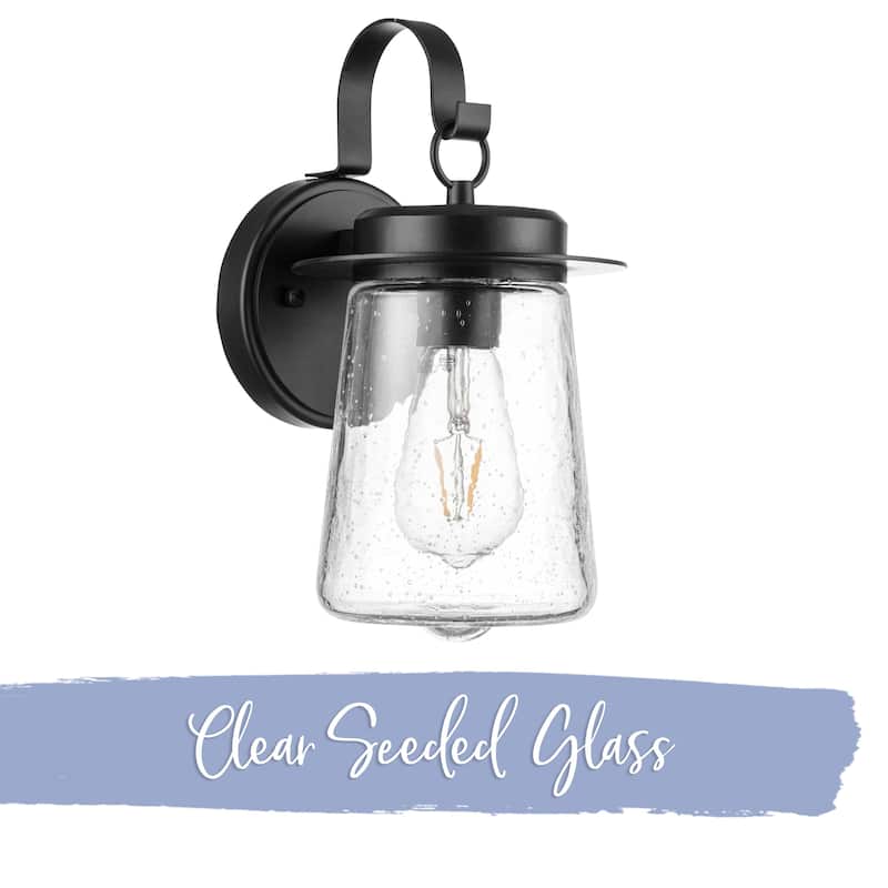 Prominence Home Ruttland, Wet-Rated Coach Light, Matte Black