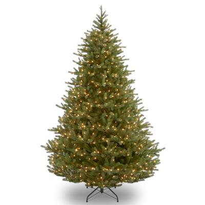 7.5 ft. Noble Fir Tree with Clear Lights
