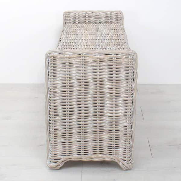 Key Largo Rattan Flip Top Storage Bench Bed Bath & Beyond 20906061