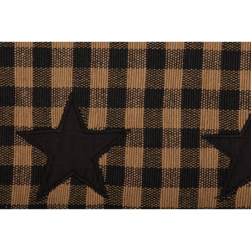 Primitive Tabletop Kitchen Star Placemat Set of 6 Cotton Star - Placemat 12x18