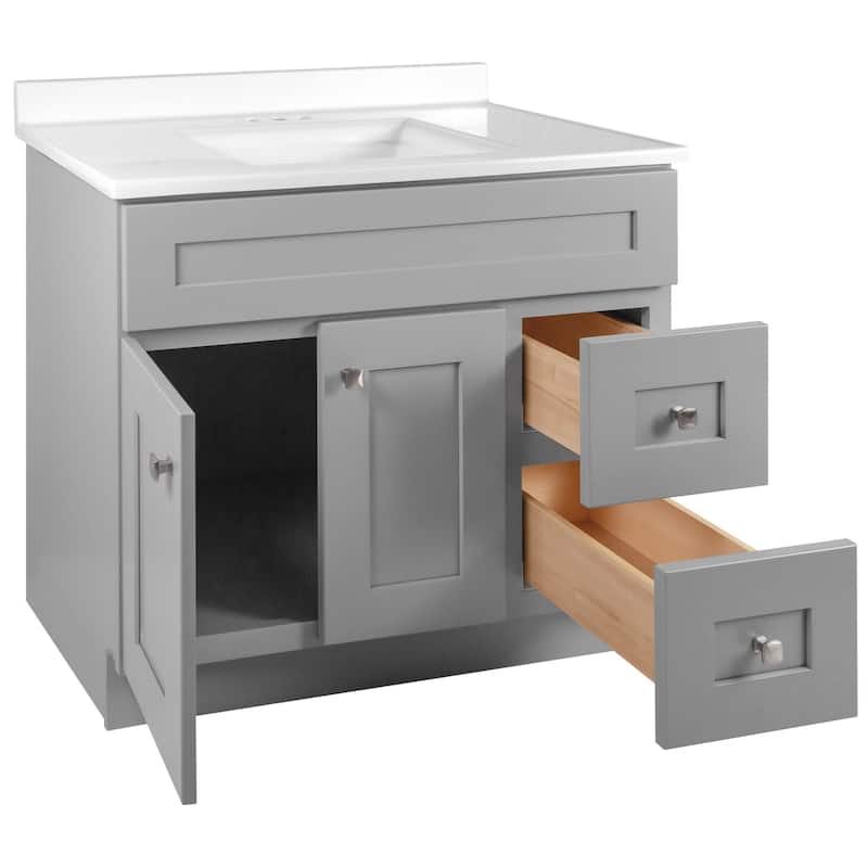 Design House 597781 Brookings 37" Free Standing Single Basin Vanity