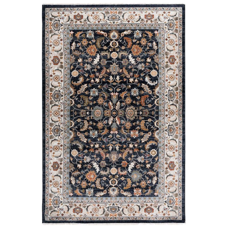 SAFAVIEH Lauren Ralph Lauren Belina Traditional Rug - 4' x 6'5" - Navy/Ivory