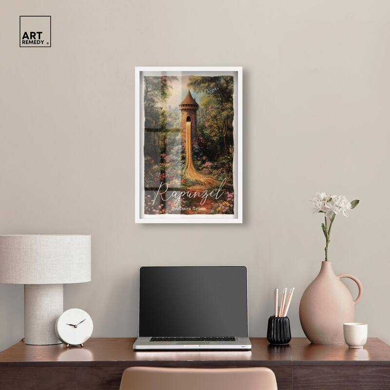 Rapunzel Classic Shadowbox by Art Remedy