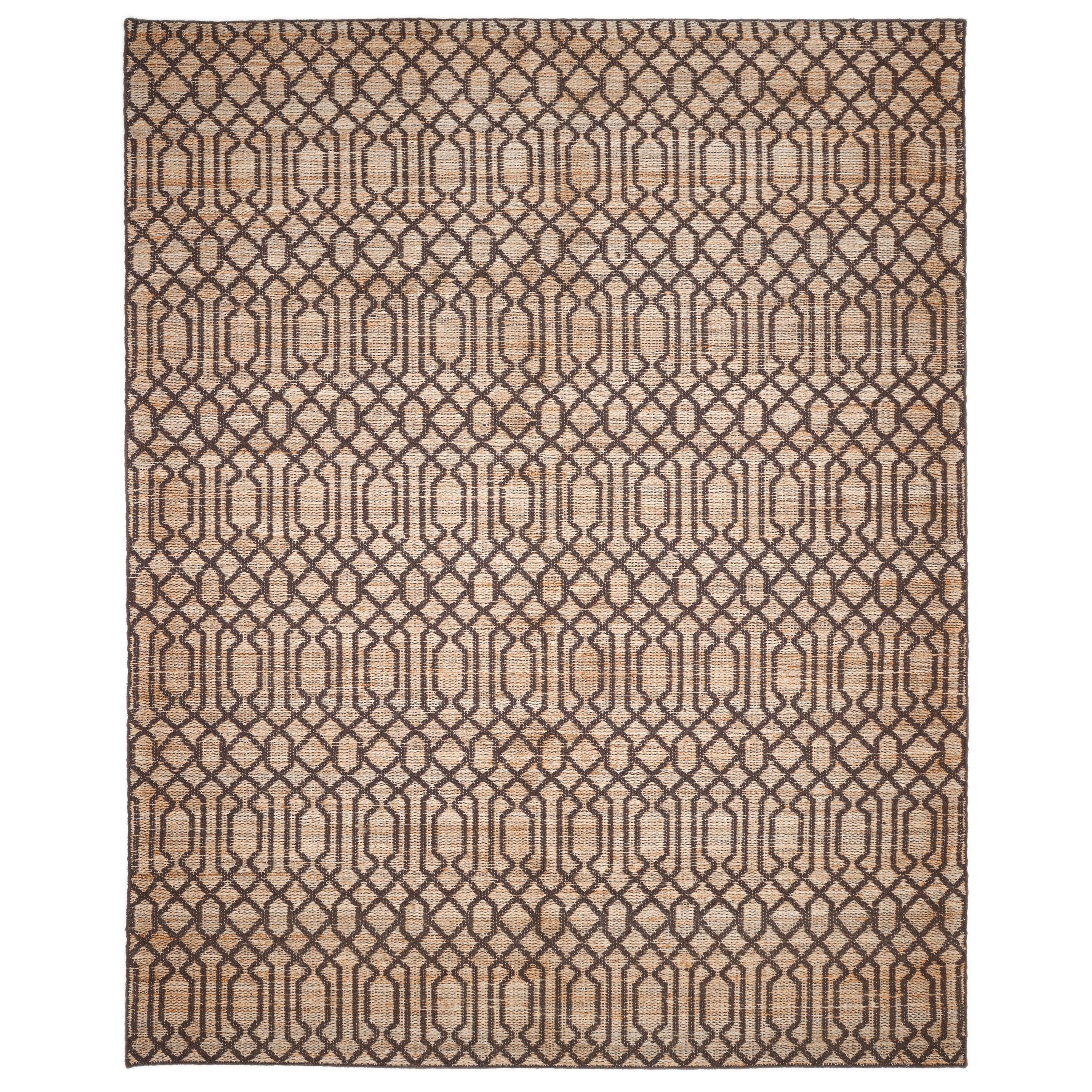 Overton Handmade Modern Contemporary Trellis Area Rug
