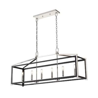 Innovations Lighting 376-6I-18-42 Wiscoy Linear Wiscoy 6 Light 42"
