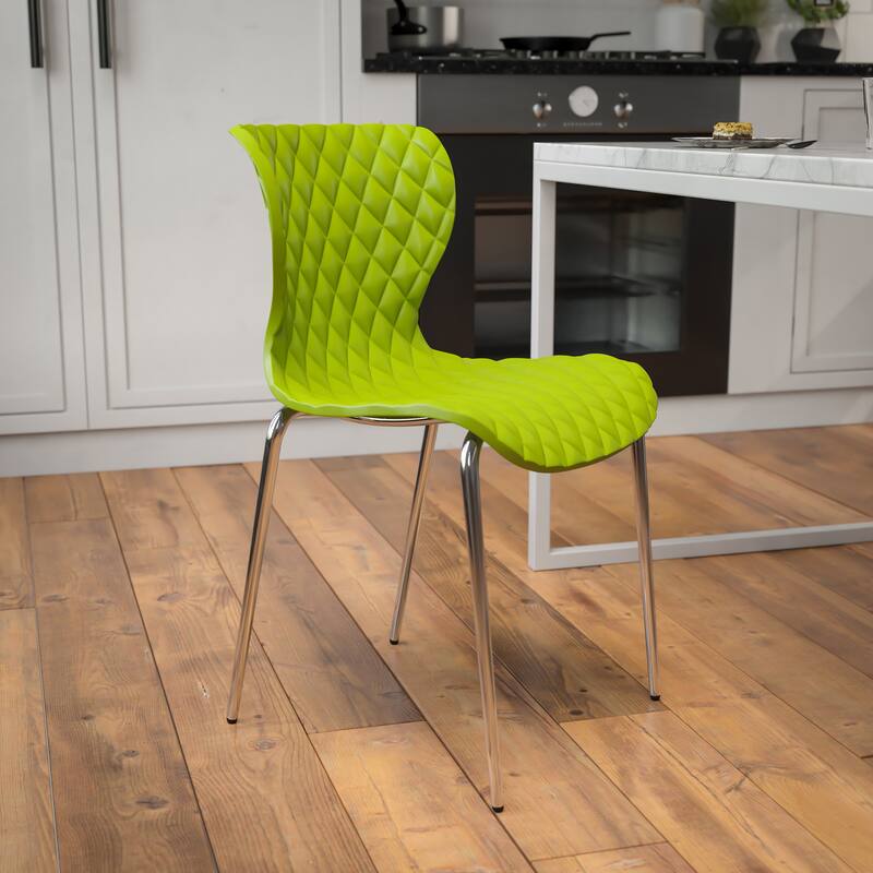 Contemporary Faux Upholstered Chair