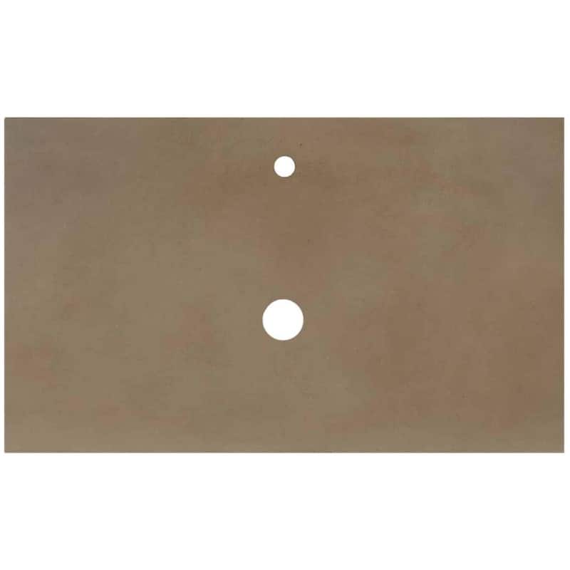 Native Trails VT36-V-NS-1 NativeStone 36" Stone Composite Vanity Top - Earth