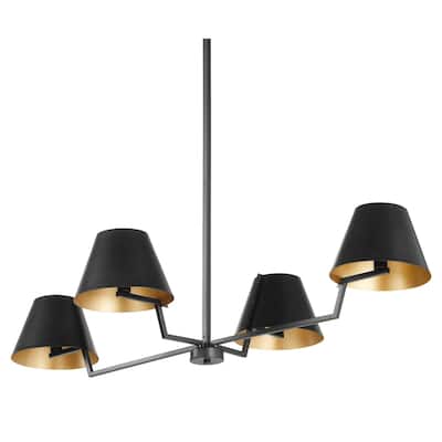 Quorum International 669-4 Ayala 4 Light 30" Wide Chandelier