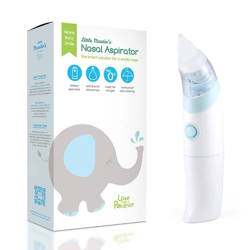 Little Martin's Baby Electric Nasal Aspirator - Blue