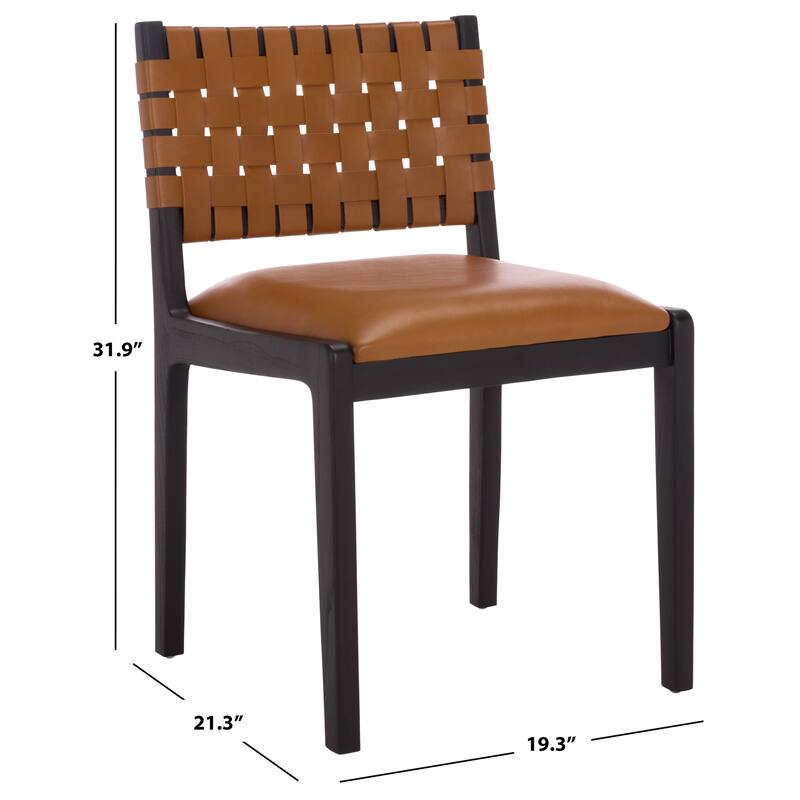 SAFAVIEH HOME Alcuin Dining Chair - 19"W x 21"D x 32"H