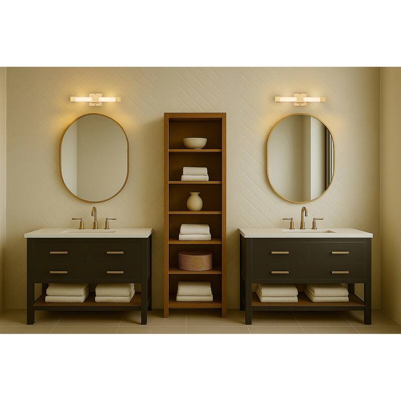 Nuvo Lighting 62/2620 Brightwyn 2 Light 16" Wide LED Bath Bar