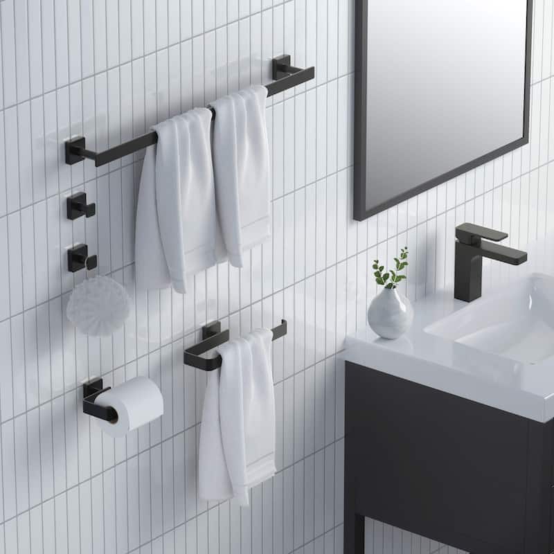 Blaze 5 Piece Bathroom Hardware Set