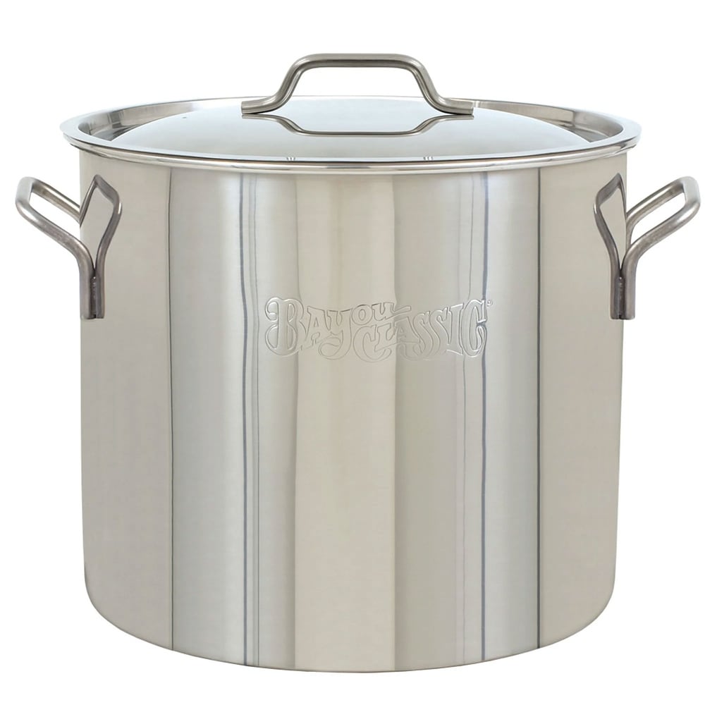 https://ak1.ostkcdn.com/images/products/is/images/direct/3252ecccd25f55e9ad14c552af5265b96f316b55/Bayou-Classic-30-Quart---7.5-Gallon-Stainless-Steel-Brew-Kettle-Pot-with-Lid.jpg