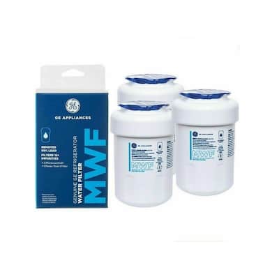 GE MWF Replacement Refrigerator Water Filter 3pack