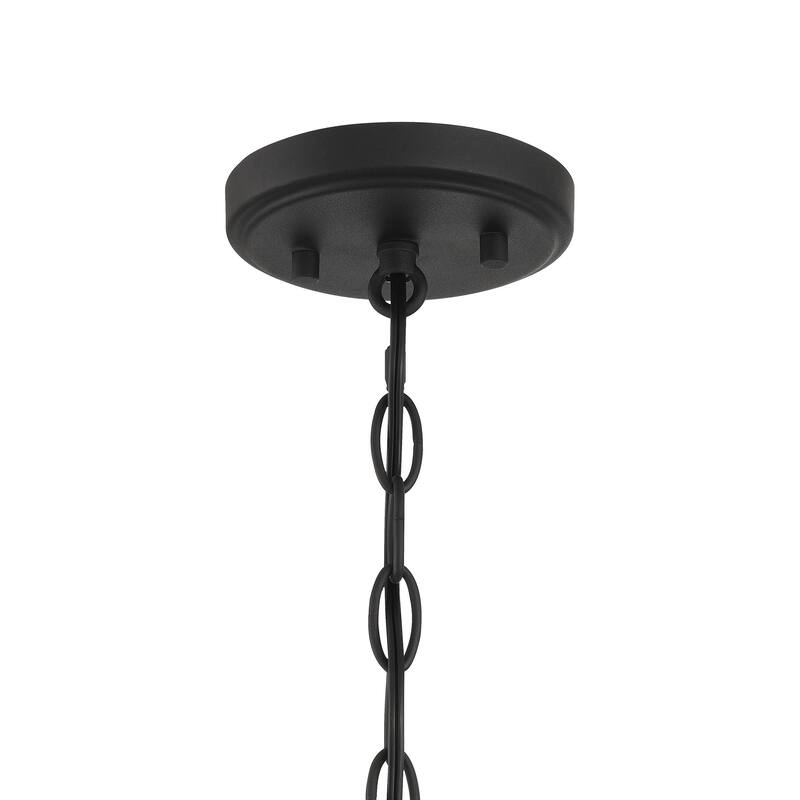 Acroma 4-Light Dimmable Chandelier with Drum Fabric Shade