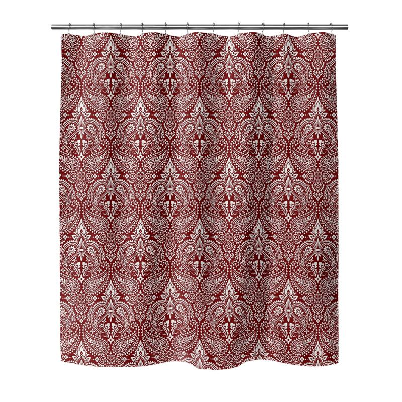 BANDANA RED Shower Curtain By Kavka Designs Bed Bath & Beyond 35779120