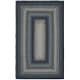 preview thumbnail 107 of 146, SAFAVIEH Handmade Braided Chandrima Cotton Rug 3' x 5' - Dark Grey/Blue