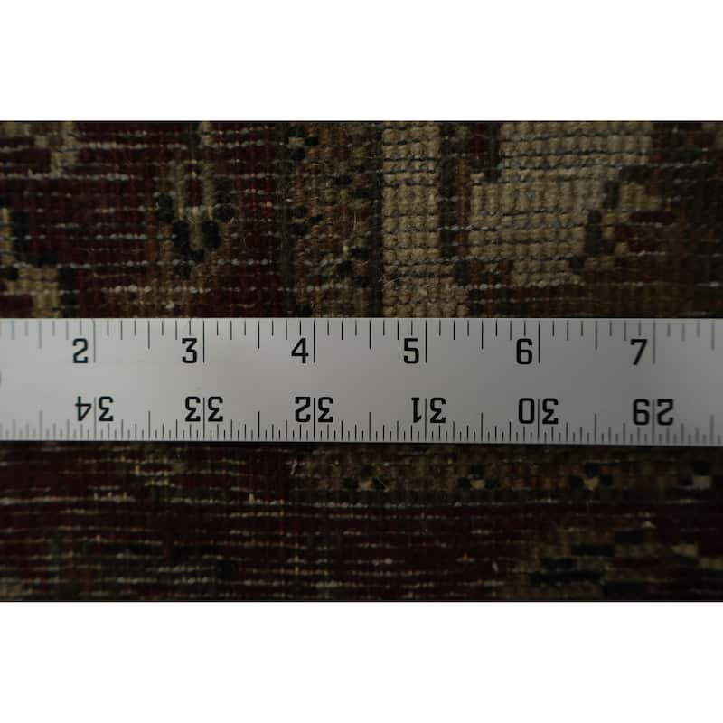 Hand Knotted Oriental 100% Wool Carpet Traditional Floral Beige & Ivories Agra Area Rug - 5' 0'' X 3' 1''