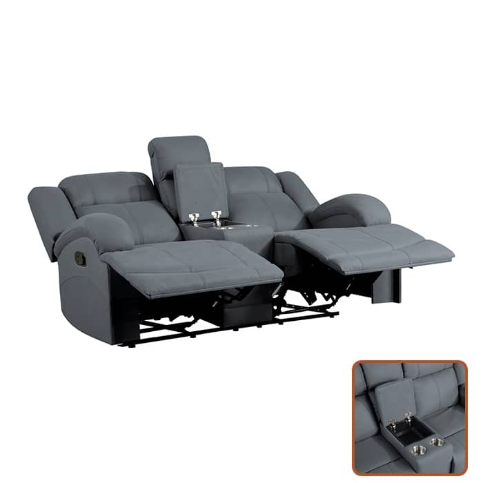 Sherwood Manual Double Reclining Loveseat