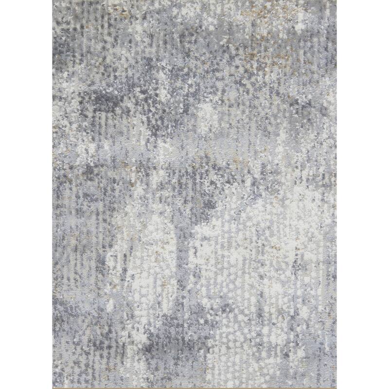 Pasargad Home Turkish Stella Design L. Grey Area Rug