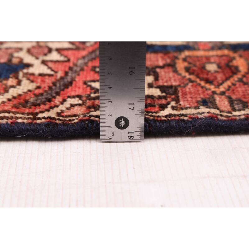 ECARPETGALLERY Hand-knotted Kayseri Vintage Red Wool Rug - 4'7 x 9'6