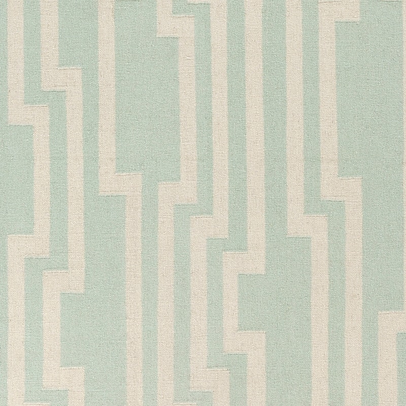 Hand-Woven Ronnie Geometric Wool Area Rug