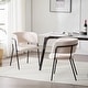 preview thumbnail 19 of 32, Nest Upholstered Arm Dining Chair by Christopher Knight Home