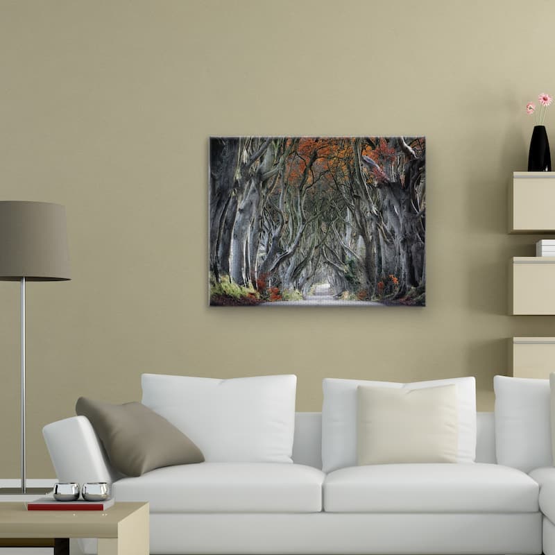 Twisted by Trevor Cole Canvas Art Print