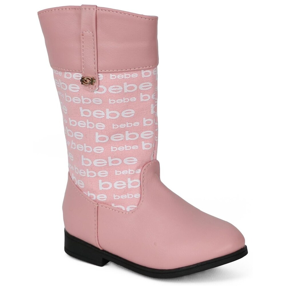 bebe pink boots