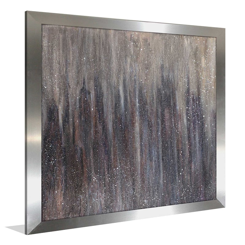 "Downtown Blizzard (Square)" Print on Acrylic