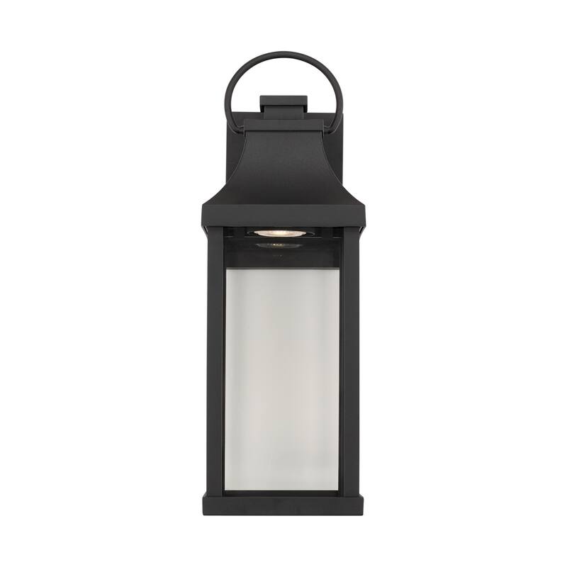 Bradford Outdoor 1-light Small LED Wall Lantern w/ Clear Glass