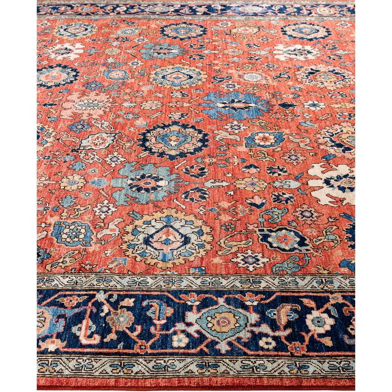 Serapi One-of-a-Kind Hand-Knotted Area Rug - Red - 8' 2" x 10' 3"