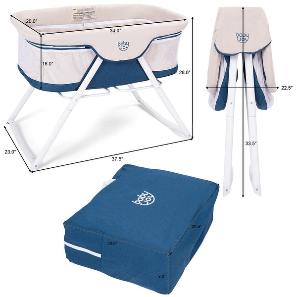 fold away baby bassinet