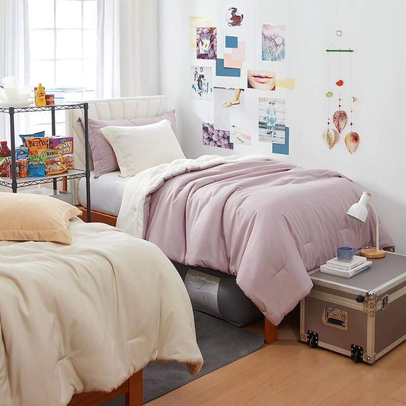 Dorm Haul® - Cozy College Comforter Set - Twin XL Reversible Bedding