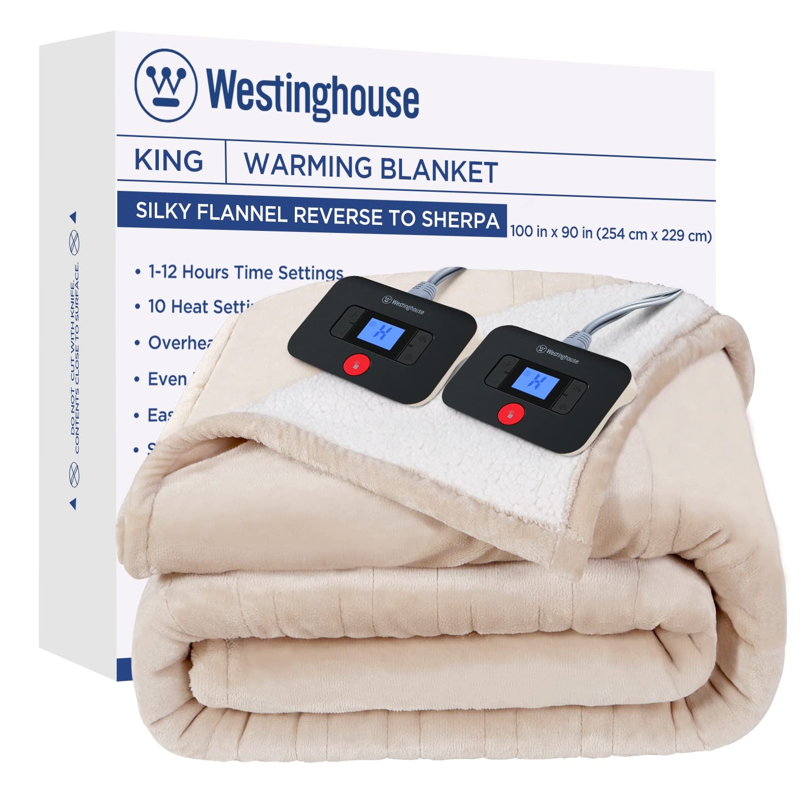 Electric blanket sale king 2025