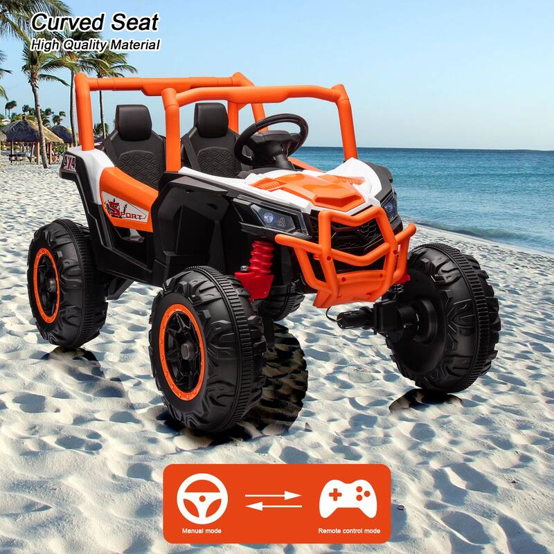 24V Power Wheels Electric Ride on UTV Car Toys Gift for Kids