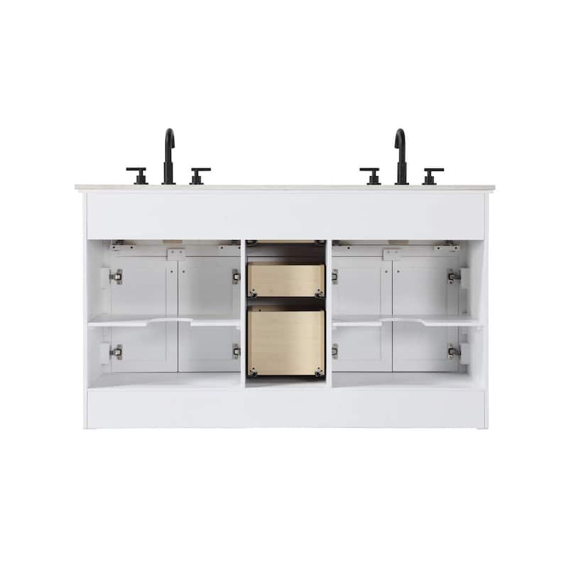 Nathaniel Double Bathroom Vanity (54-84 inch)