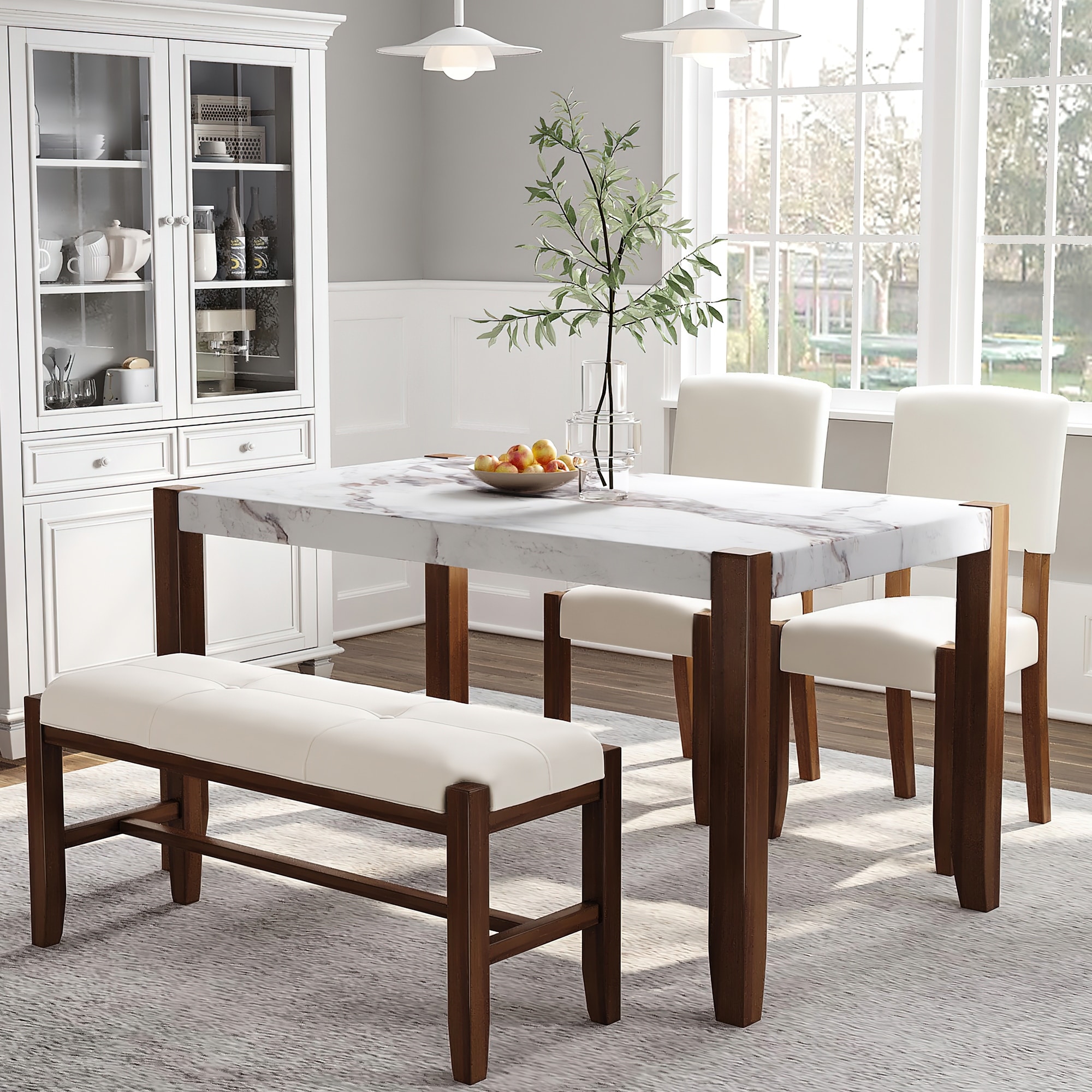 Four piece table set new arrivals